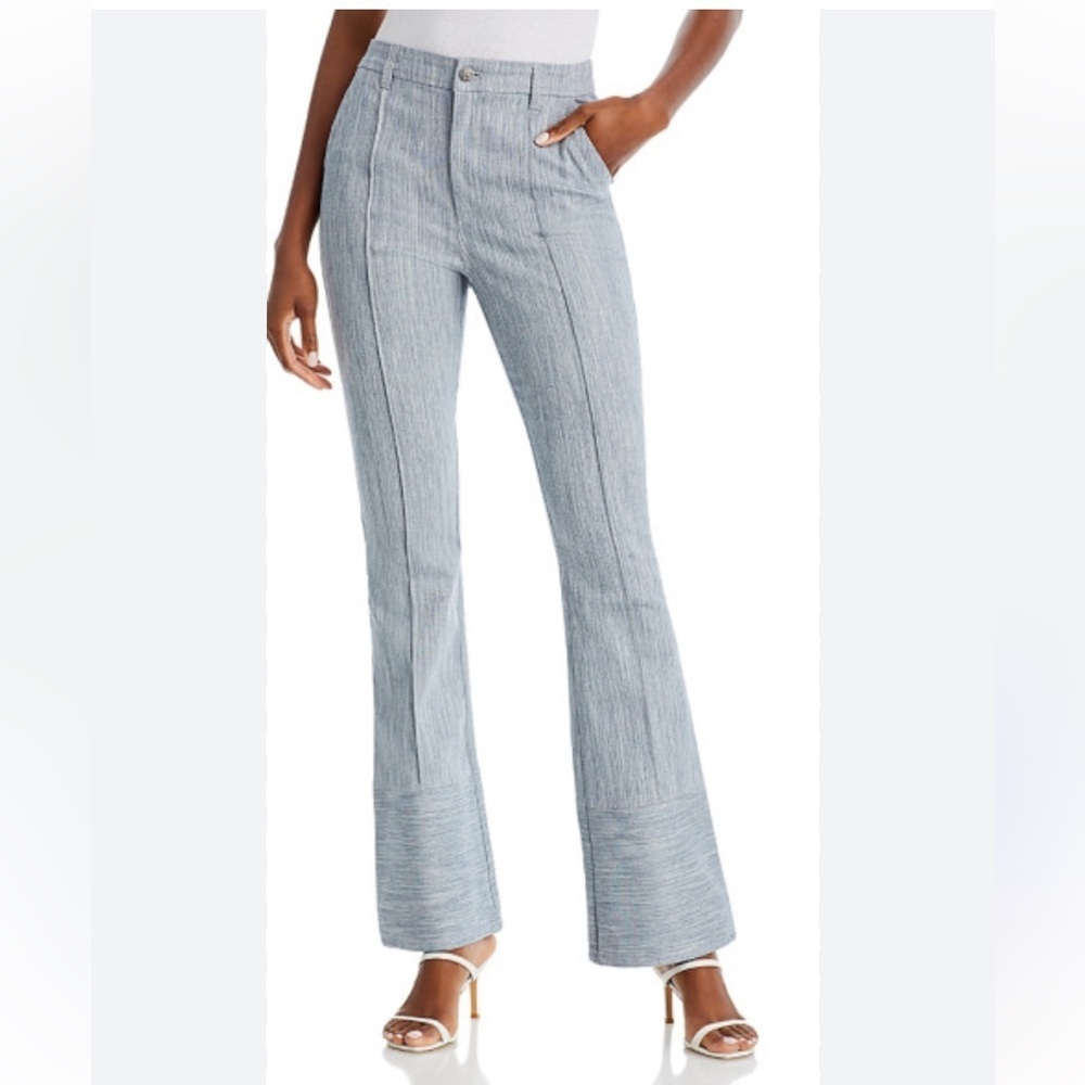 Cinq à Sept Evelyn Pin-Tucked Flare Pants